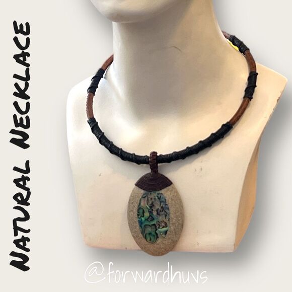 Elephant Abalone with Rhinestone Silver Tone Hooks - Picture 1 of 12